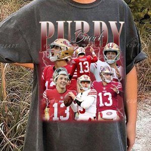 Vintage Brock Purdy 90s Shirt, Brock Purdy Sweatshirt, Football Shirt, Retro 90s
